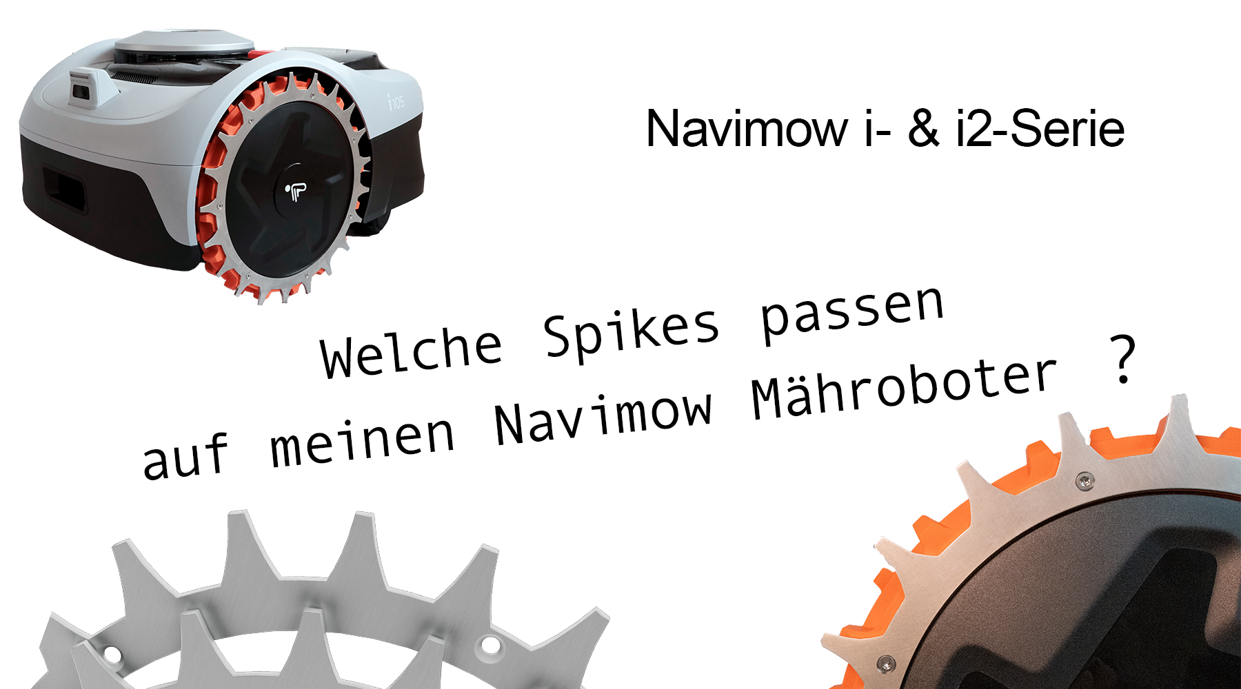 Spikes für Segway Navimow – Kompatible Modelle der i- & i2-Serie