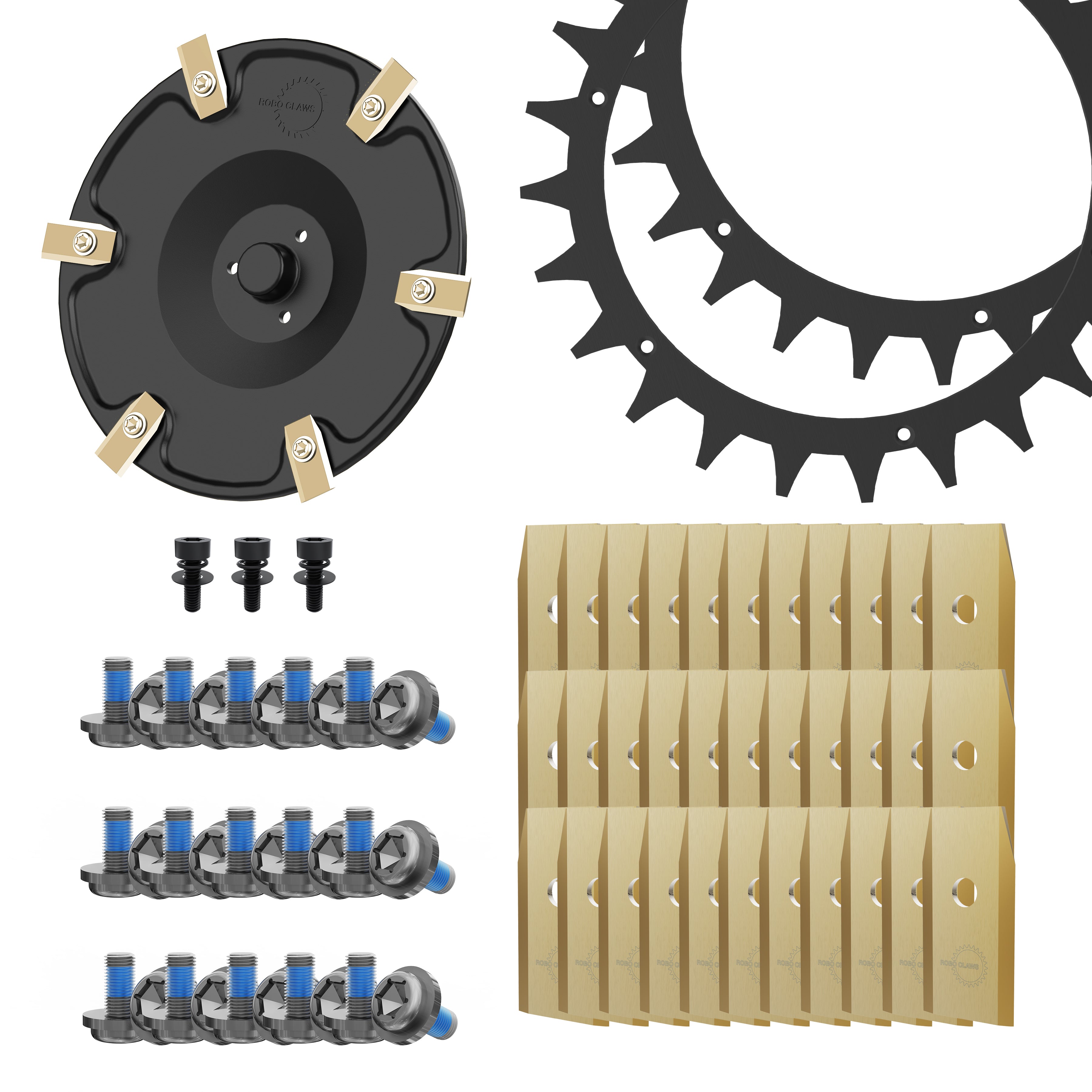 Navimow i Serie Bundle – Spikes, Messerteller, Klingen