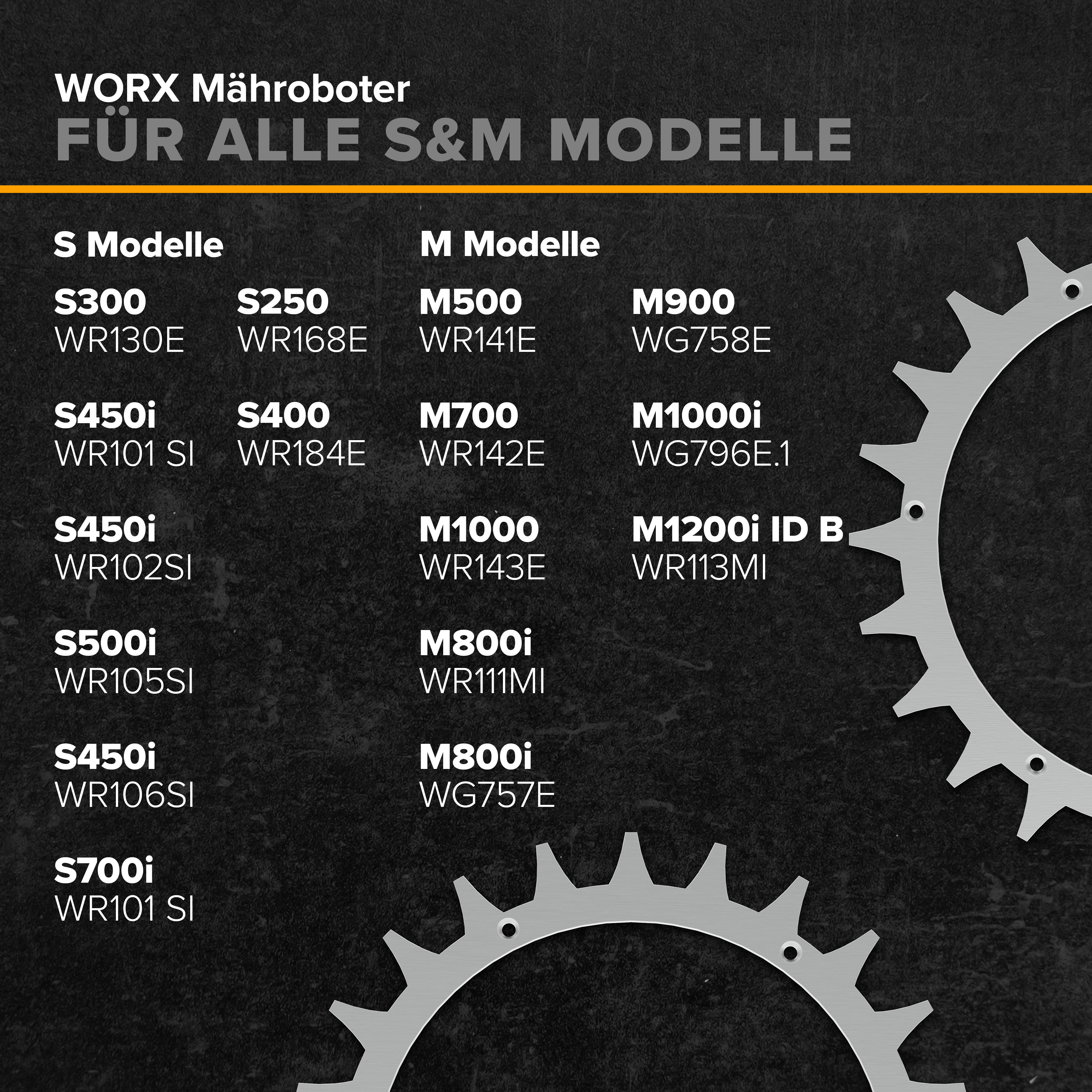 Spikes S&M stainless steel Worx