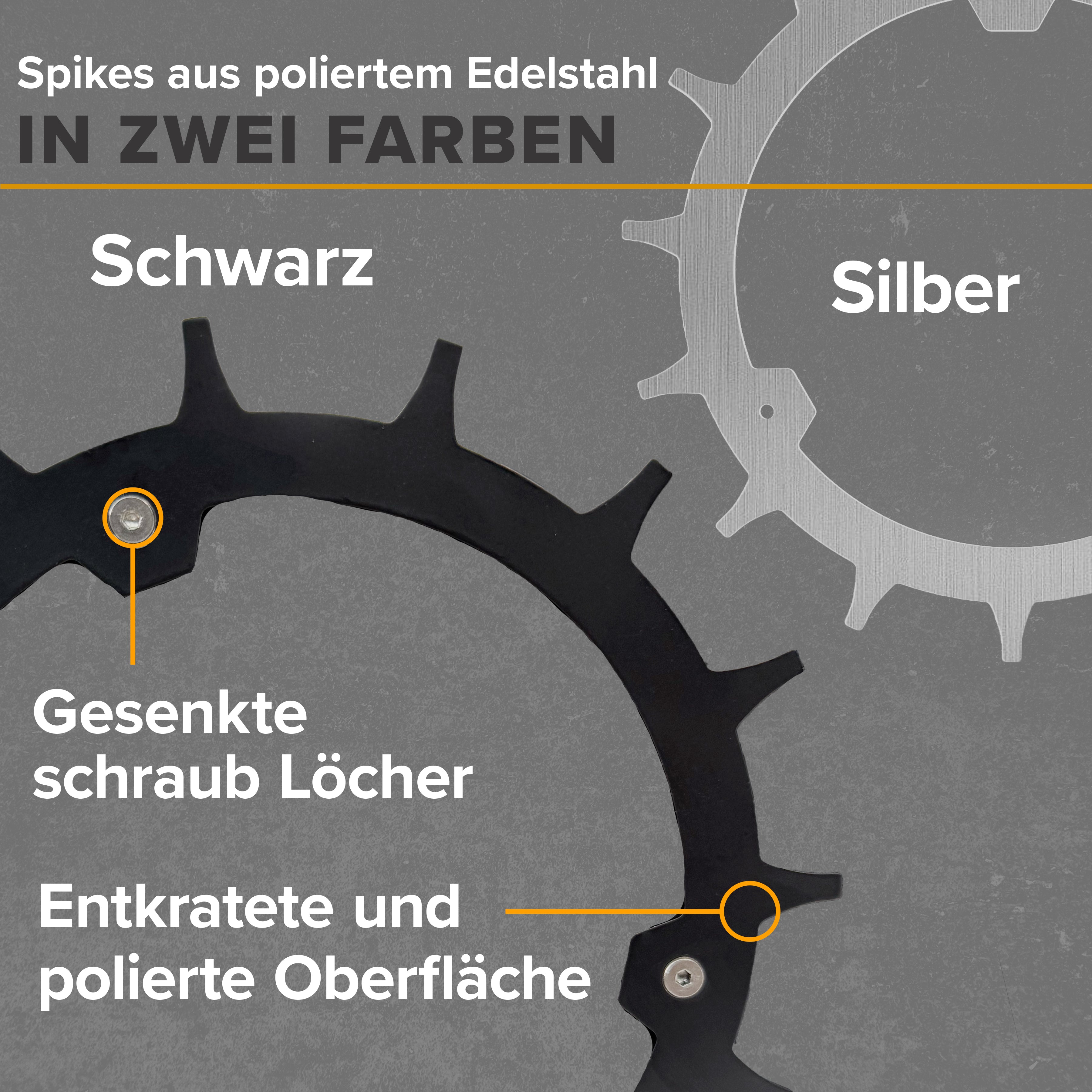Mammotion Yuka Mini Spikes Mähroboter Traktionsverbesserung (DIE SCHWARZE VERSION WIRD ERST WIEDER AB DEM 17.09.2025 VERSENDET)