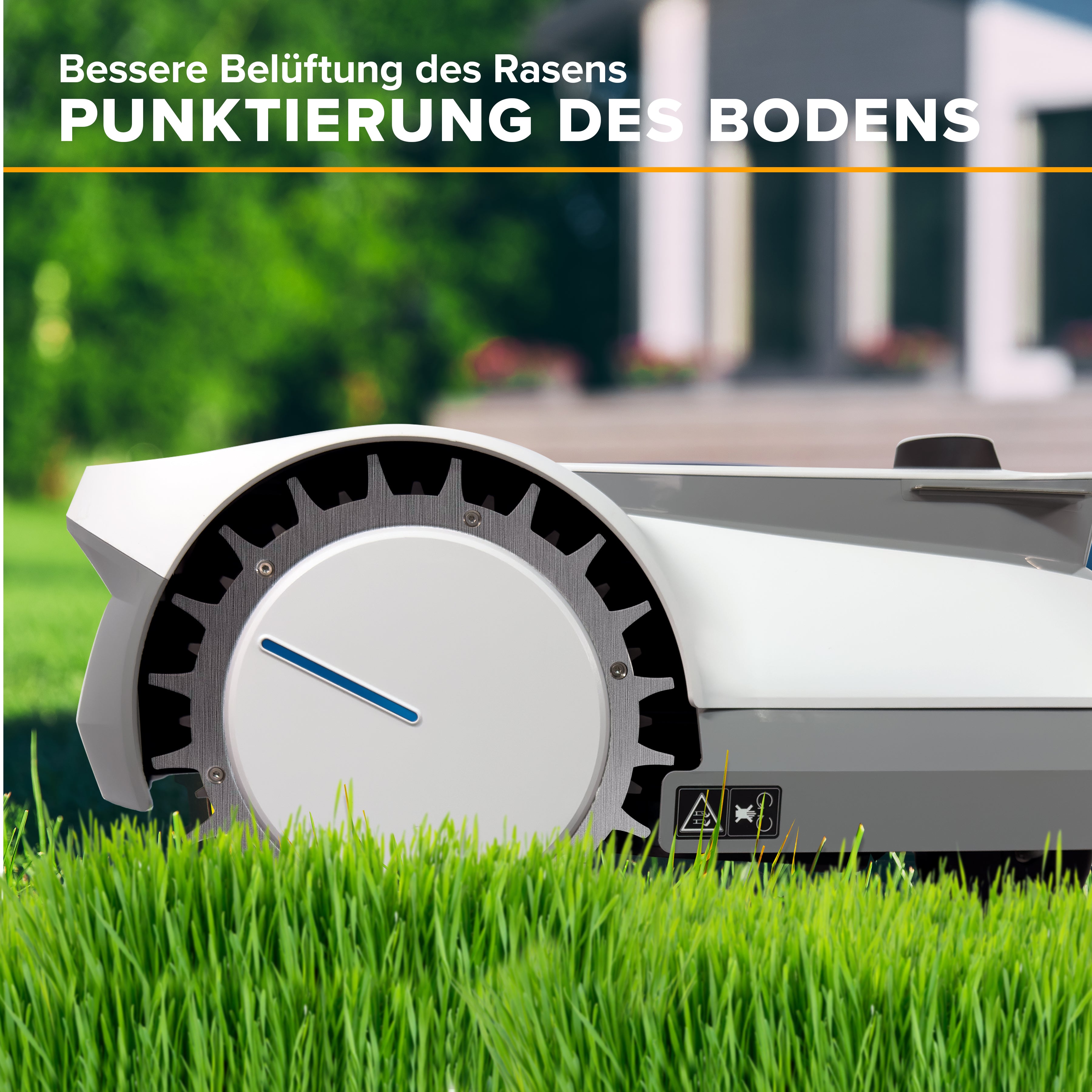 Ecovacs Goat Spikes Mähroboter Traktionsschutz