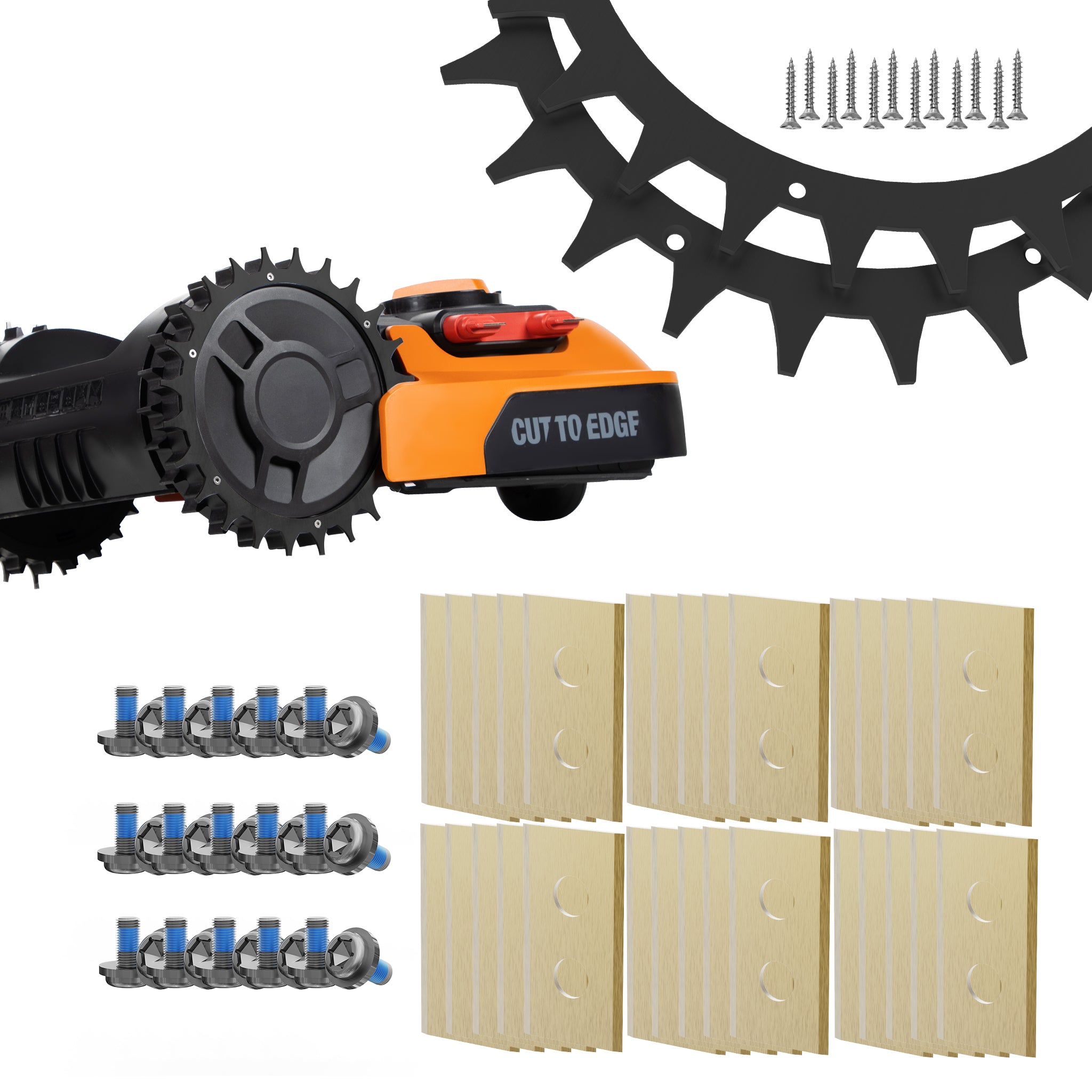 Worx Plus Bundle – Spikes, Klingen