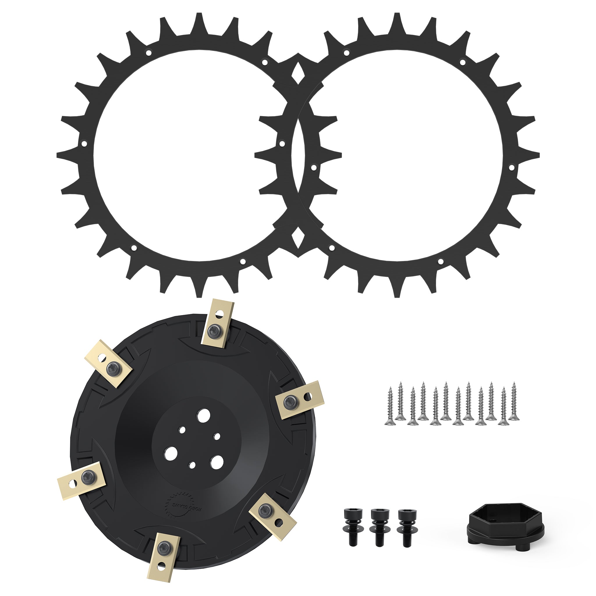 Worx Plus Bundle – Spikes, Messerteller