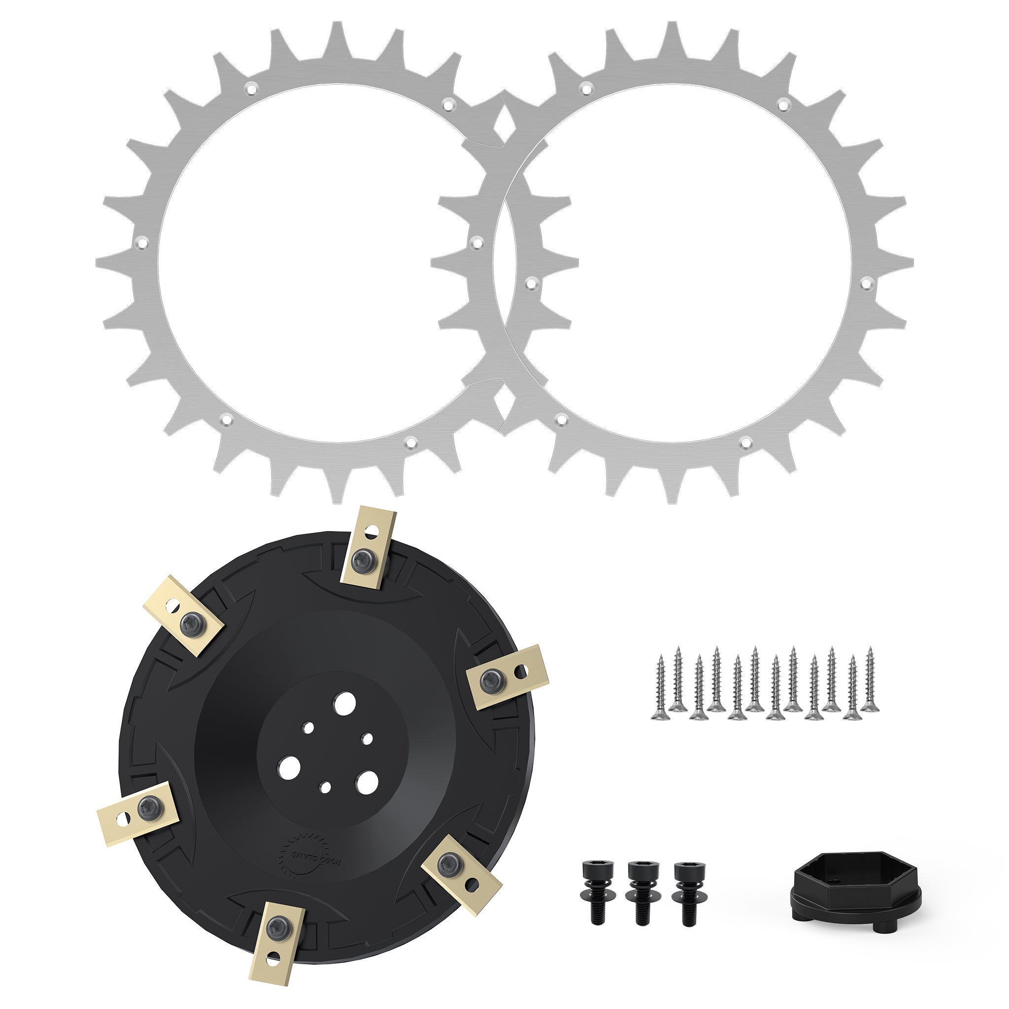 Worx Plus Bundle – Spikes, Messerteller