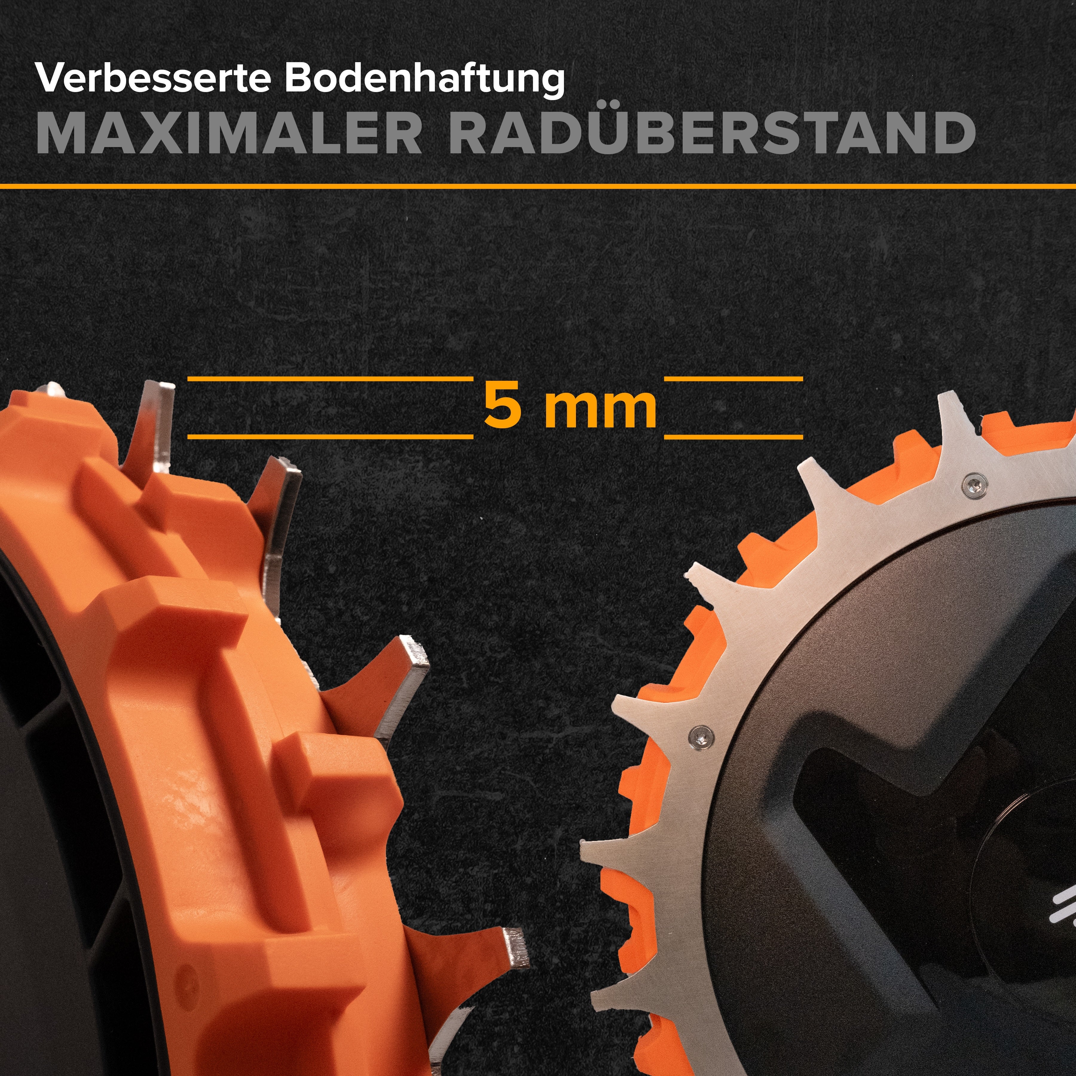 Spikes Navimow i105E - i108 Edelstahl