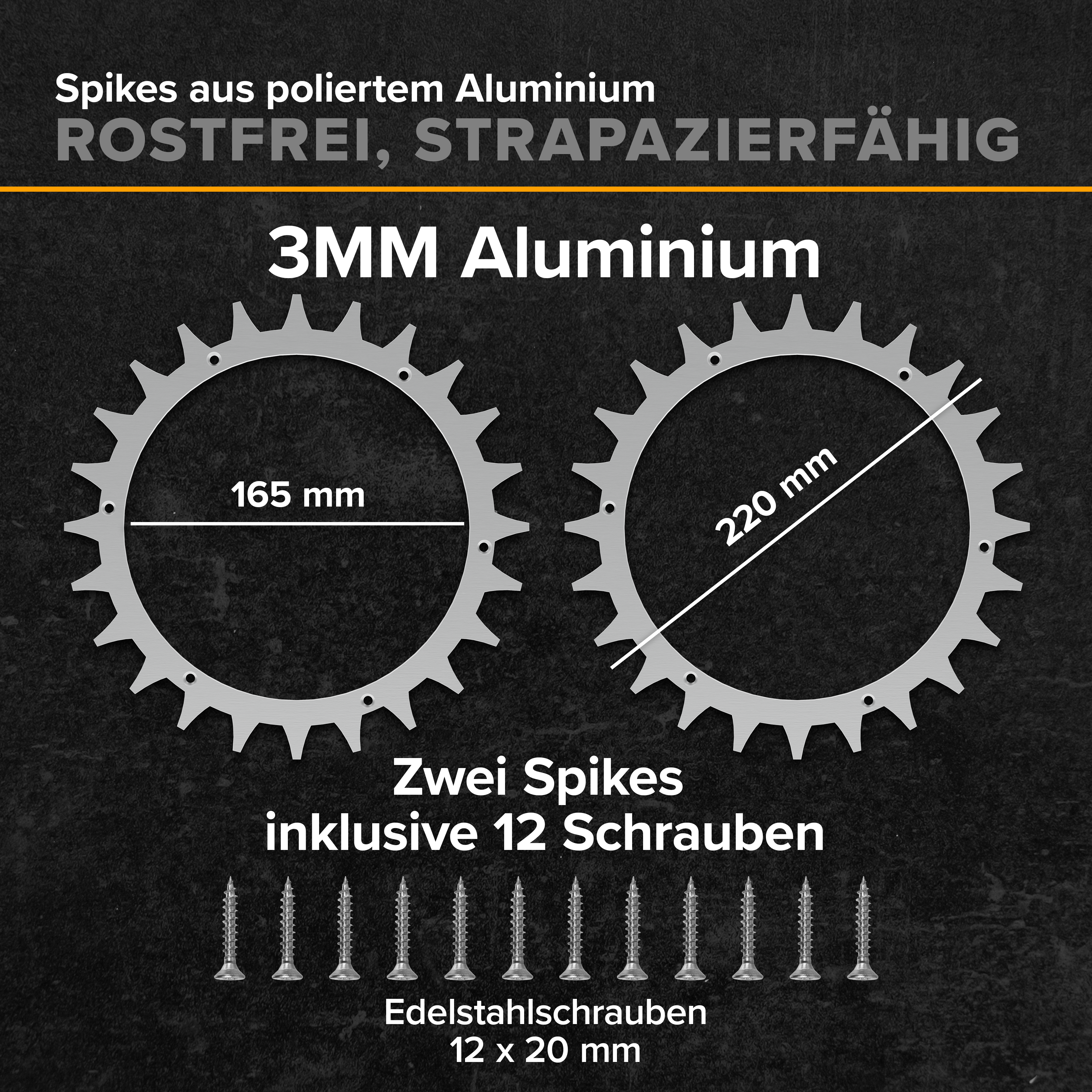 Spikes S&M Aluminum Worx