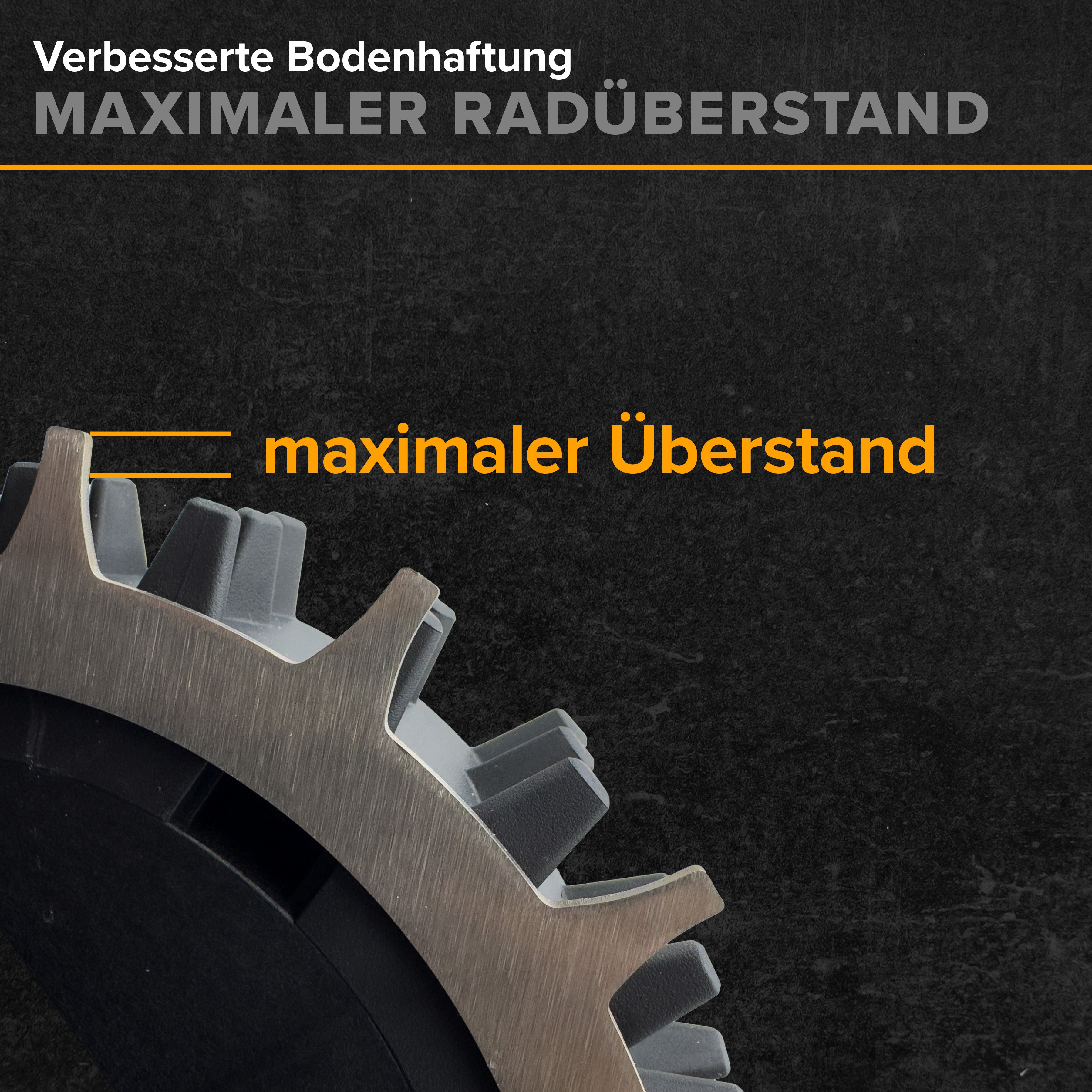 Edelstahl Spikes für Dream & Mova Mähroboter – Mehr Traktion, weniger Ausfälle