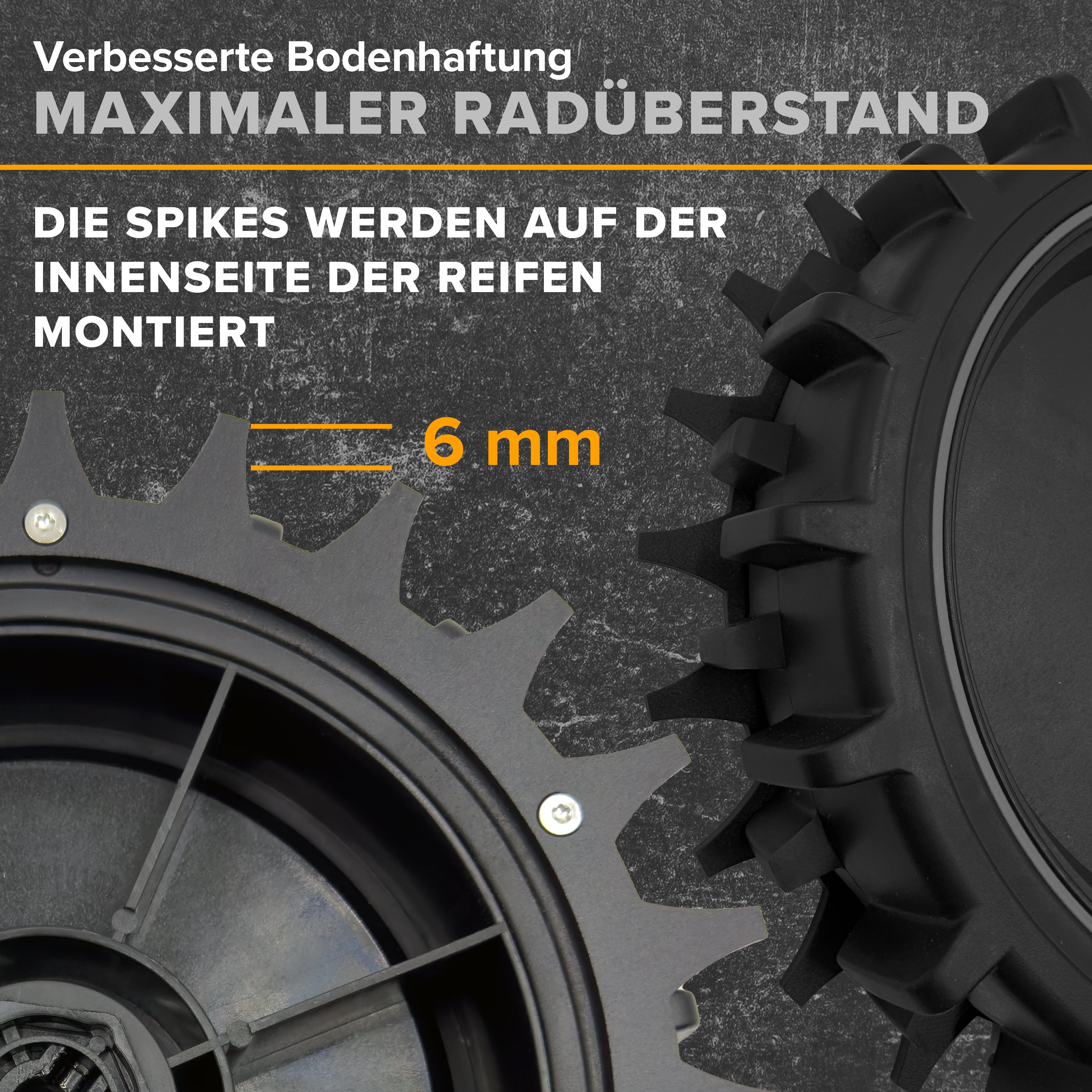 Spikes für Parkside Mähroboter PMRA/PMRDA/PAMR/PAMRS