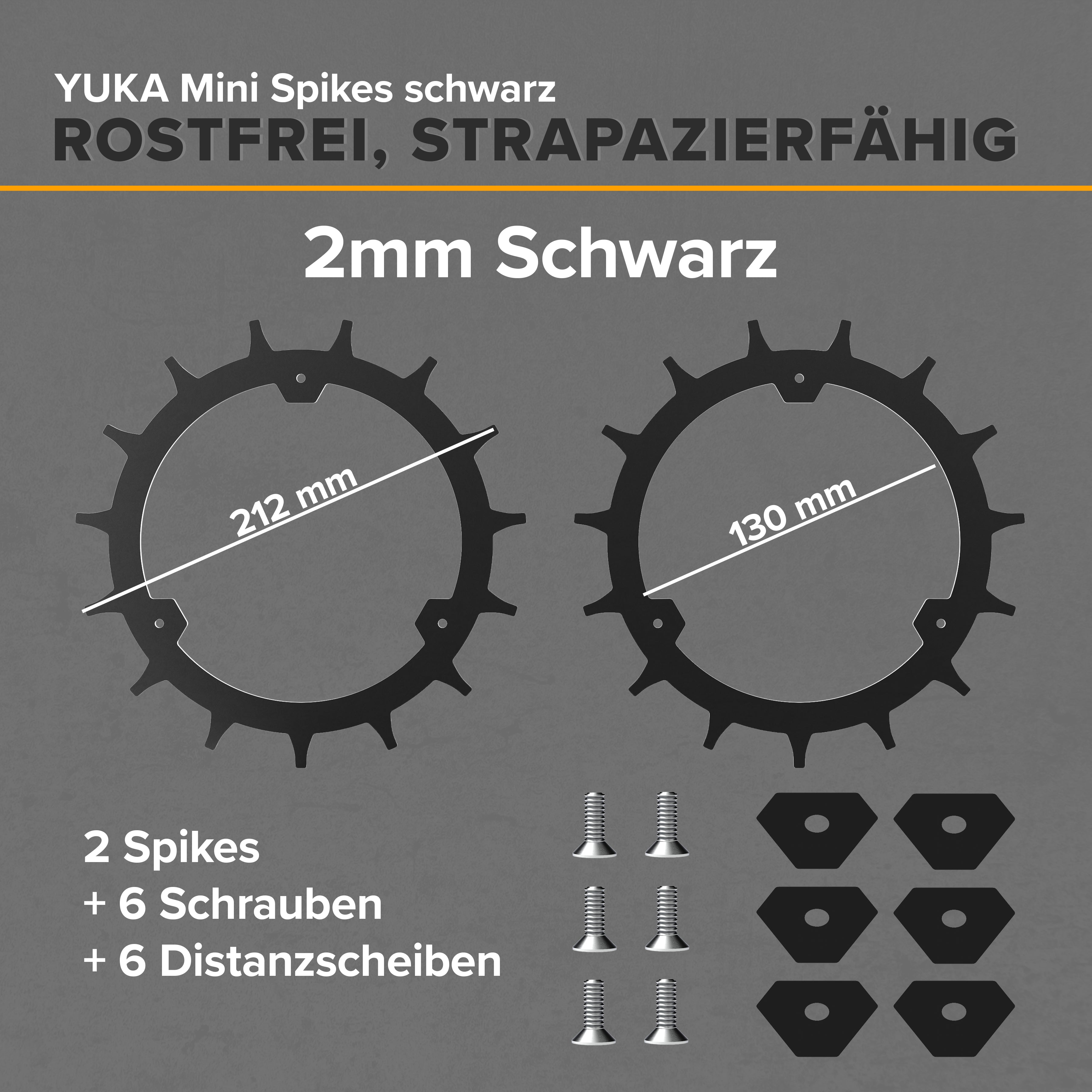 Mammotion Yuka Mini Spikes Mähroboter Traktionsverbesserung (DIE SCHWARZE VERSION WIRD ERST WIEDER AB DEM 17.09.2025 VERSENDET)