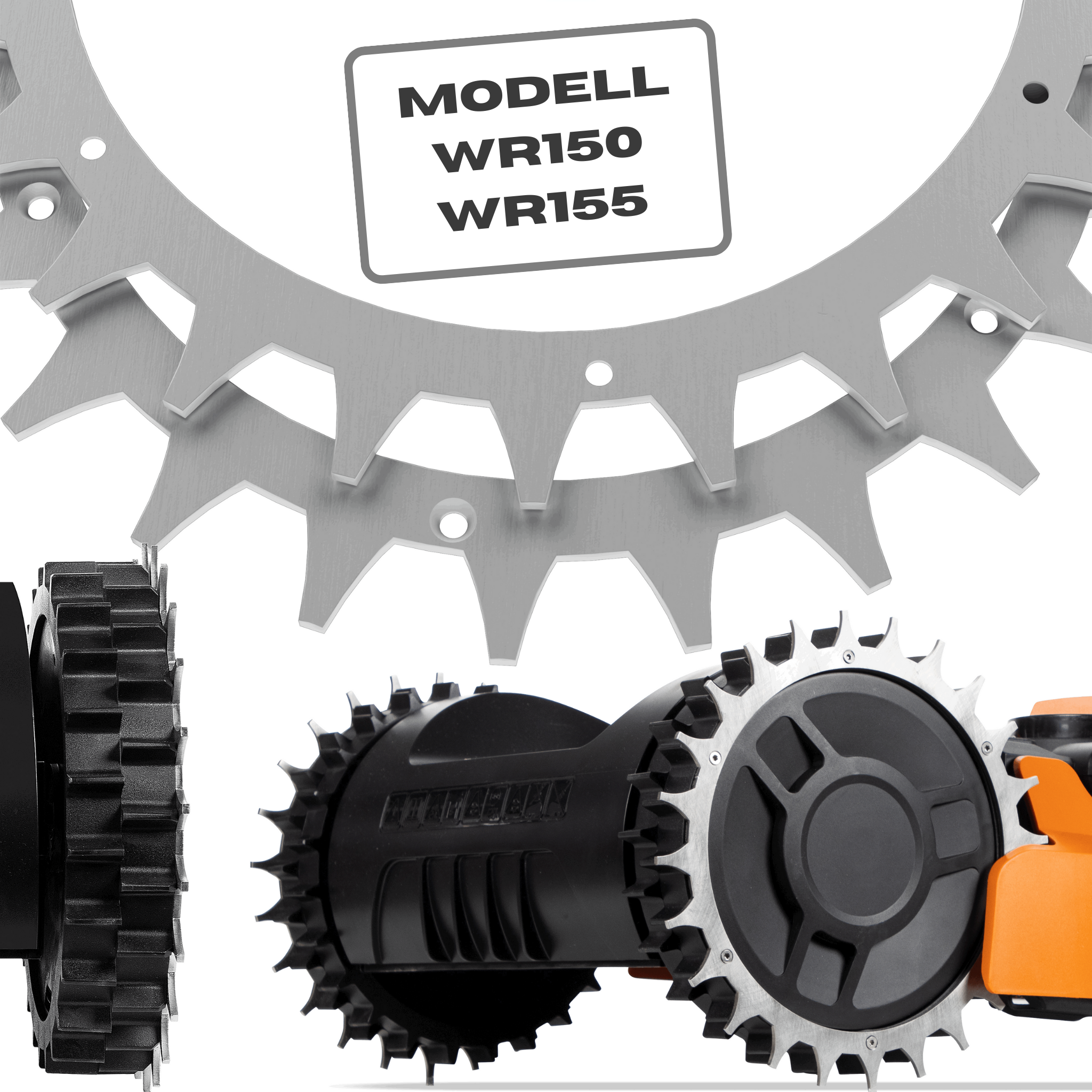 Spikes WR150 & WR155 Edelstahl Worx - amerikanische Modelle