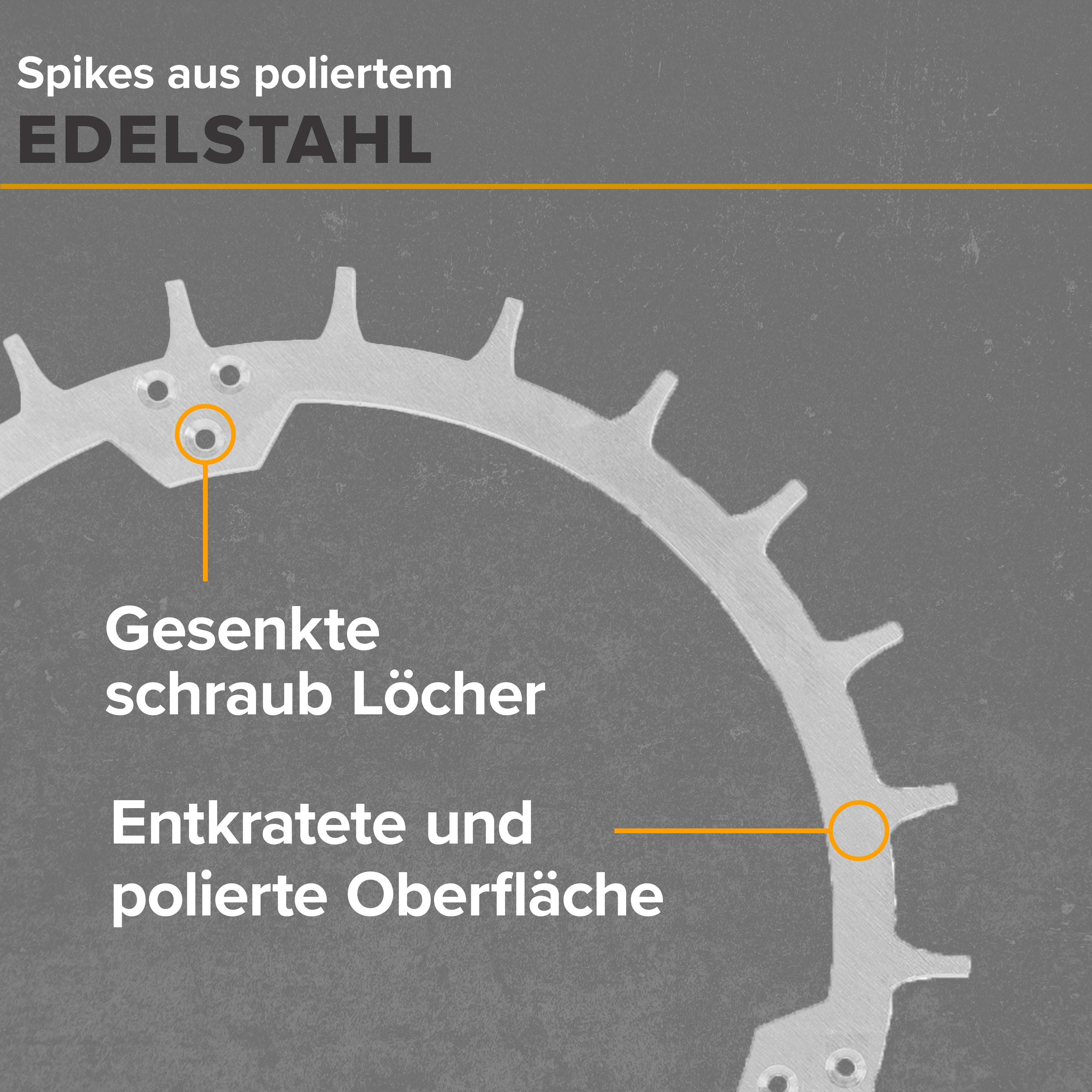 Spikes für Husqvarna Automower 310/315 / 315X EDELSTAHL
