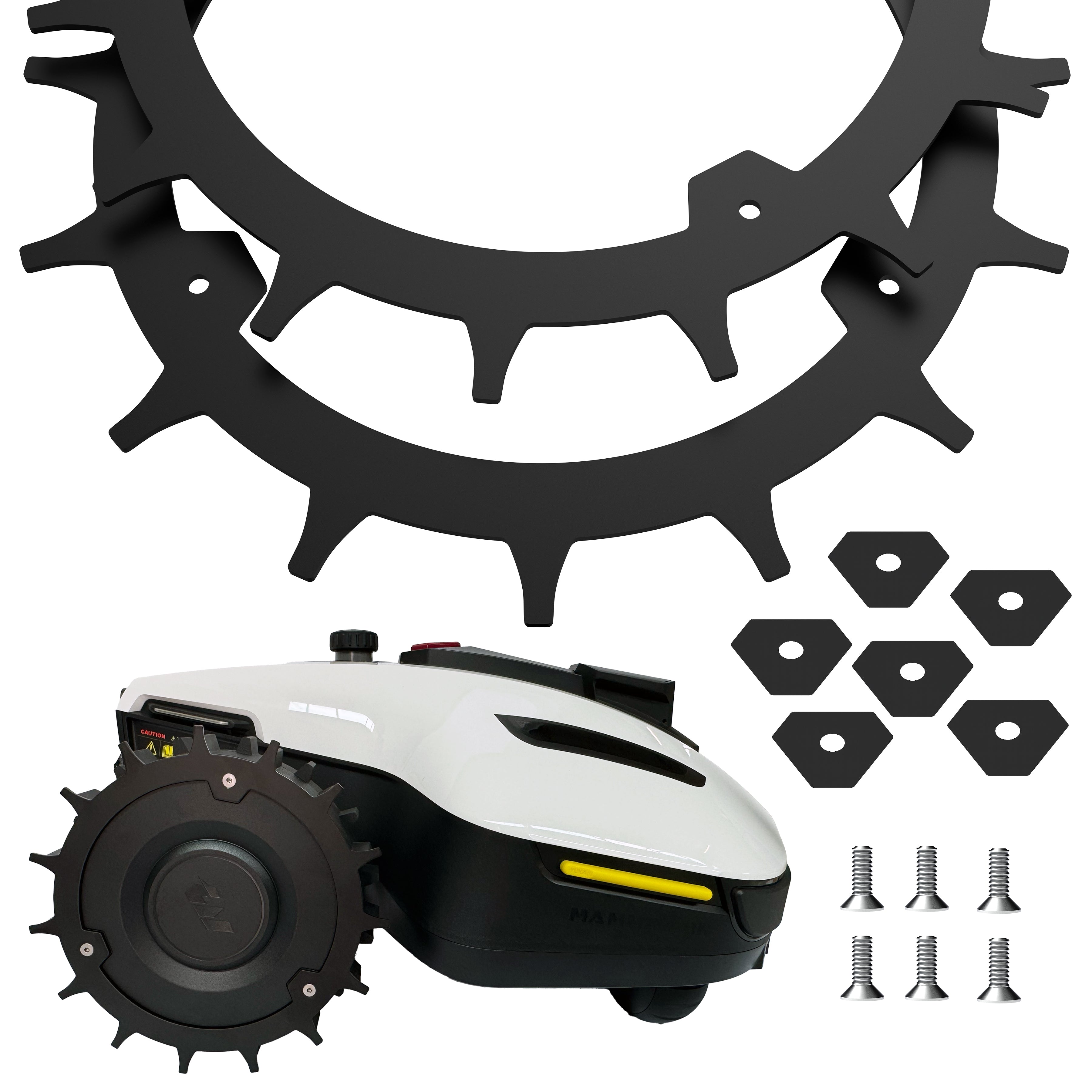 Mammotion Yuka Mini Spikes Mähroboter Traktionsverbesserung