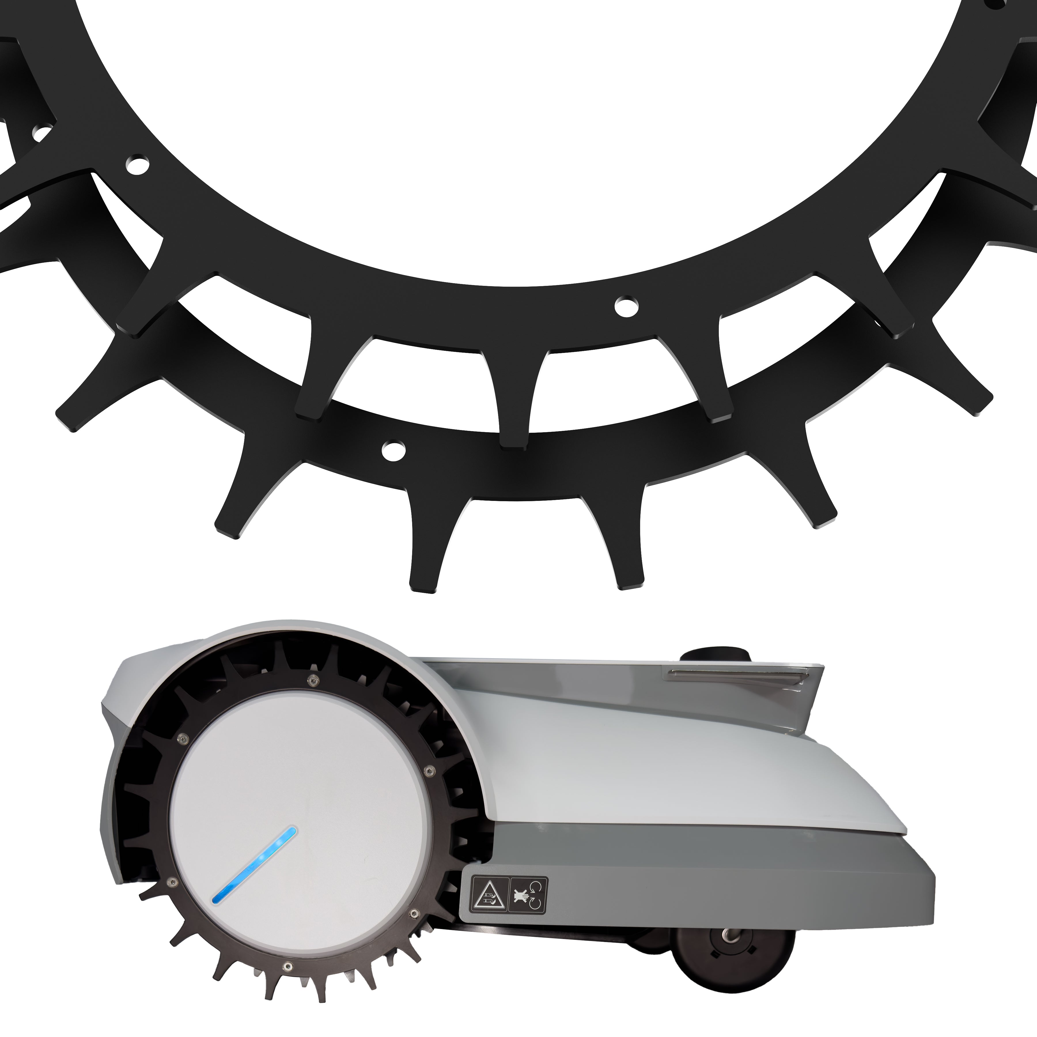 Ecovacs Goat Edelstahl Spikes