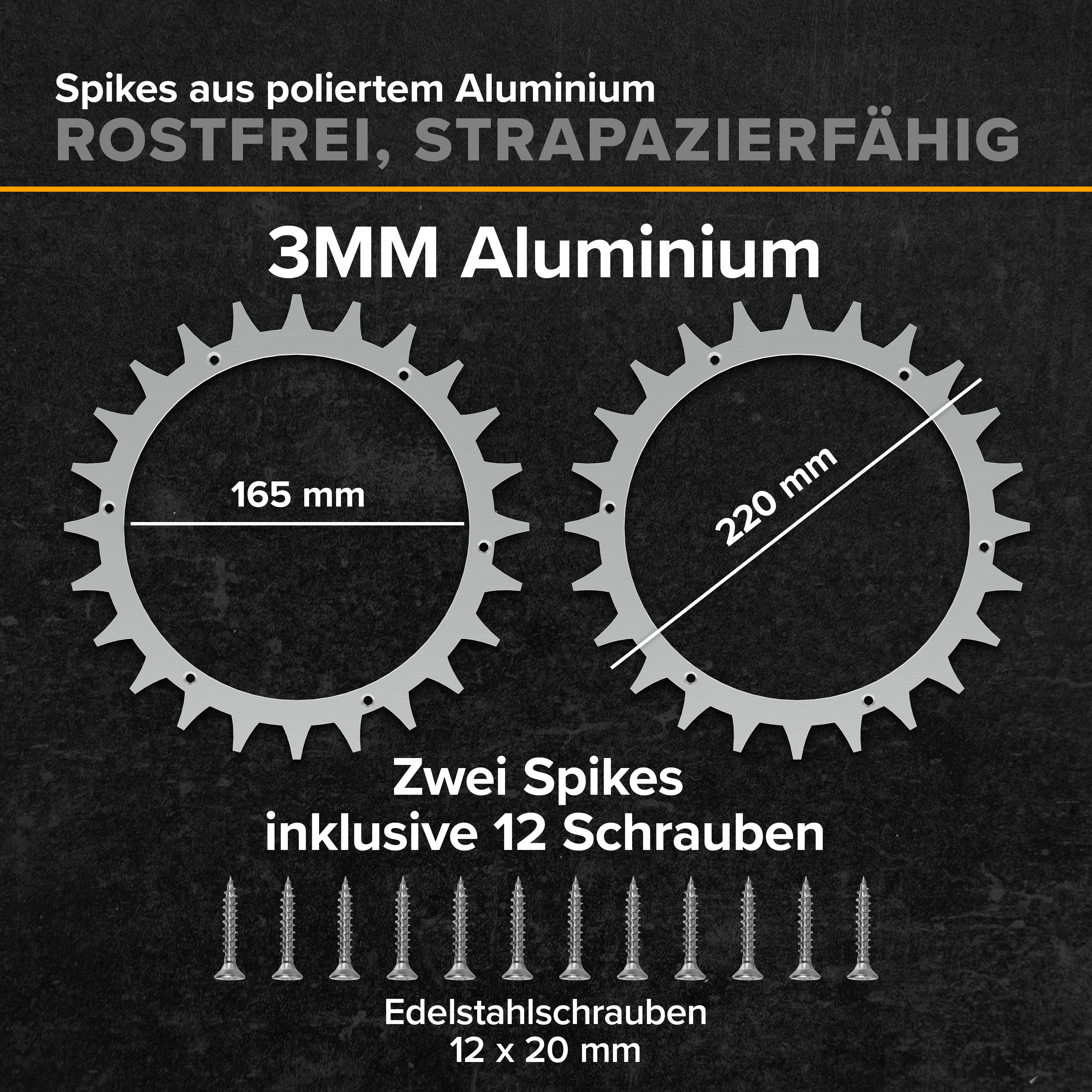 Spikes S&M Aluminium Worx