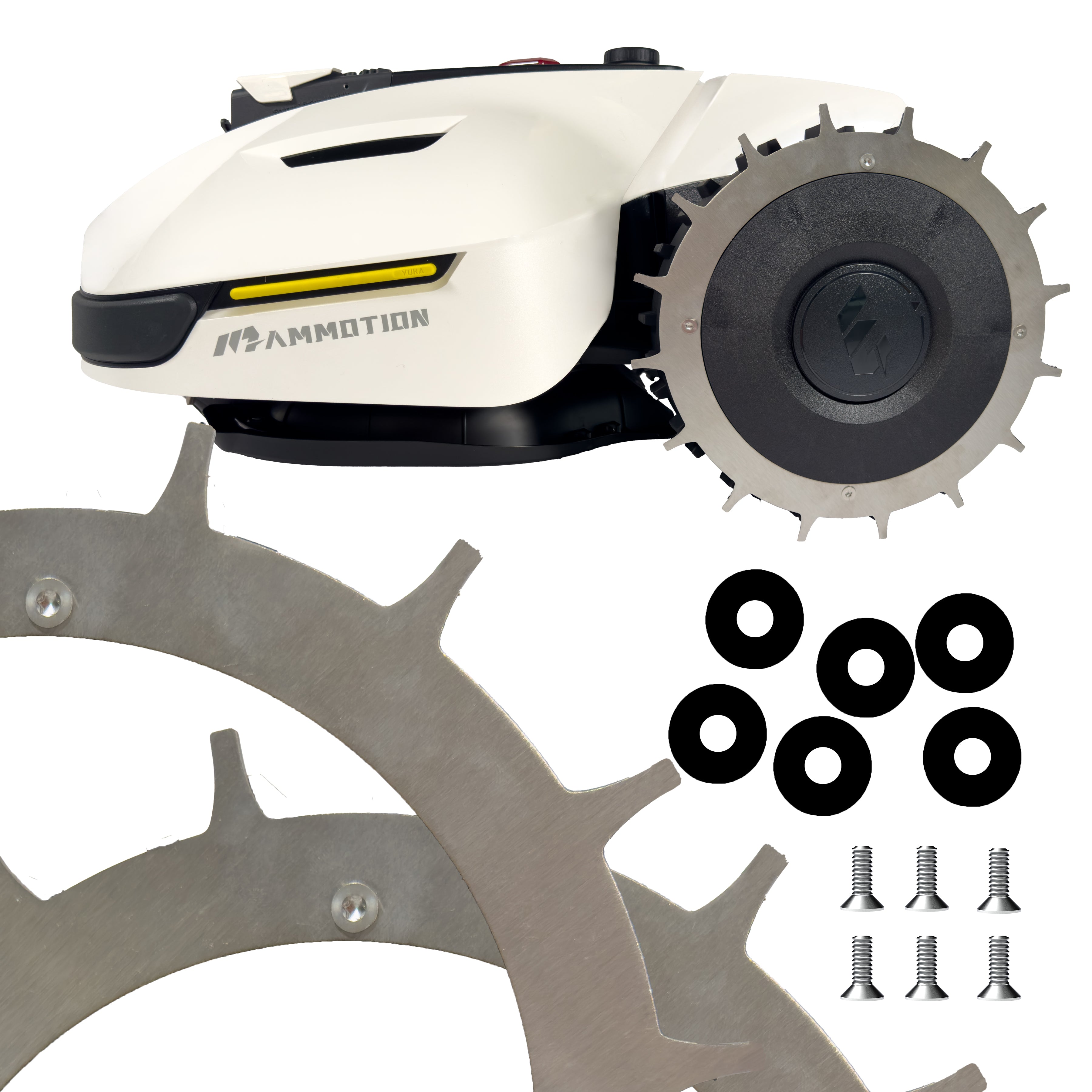 Mammotion Yuka 1000, 1500, 2000 und 3000 Mähroboter Traktionsverbesserung