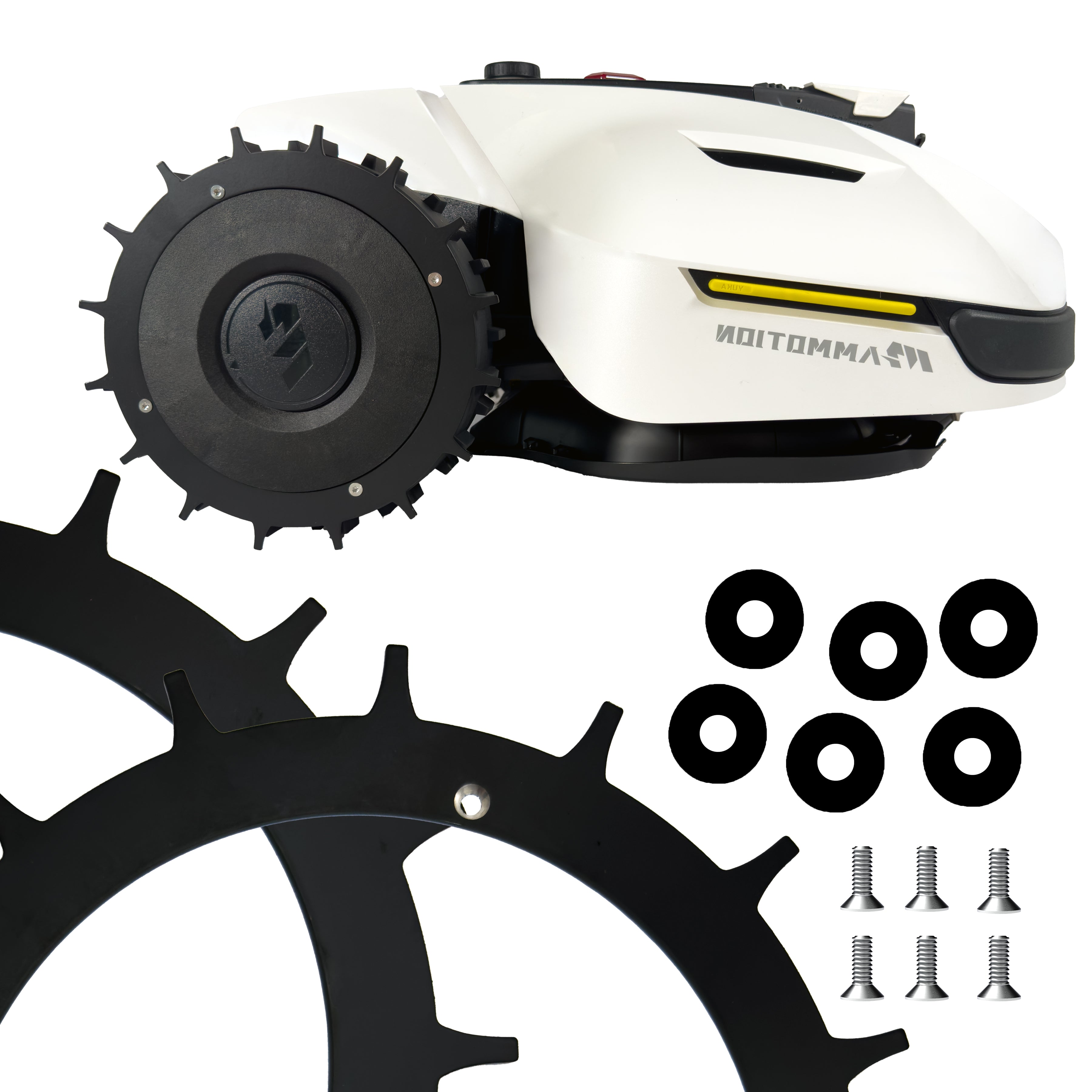 Mammotion Yuka 1000, 1500, 2000 und 3000 Mähroboter Traktionsverbesserung