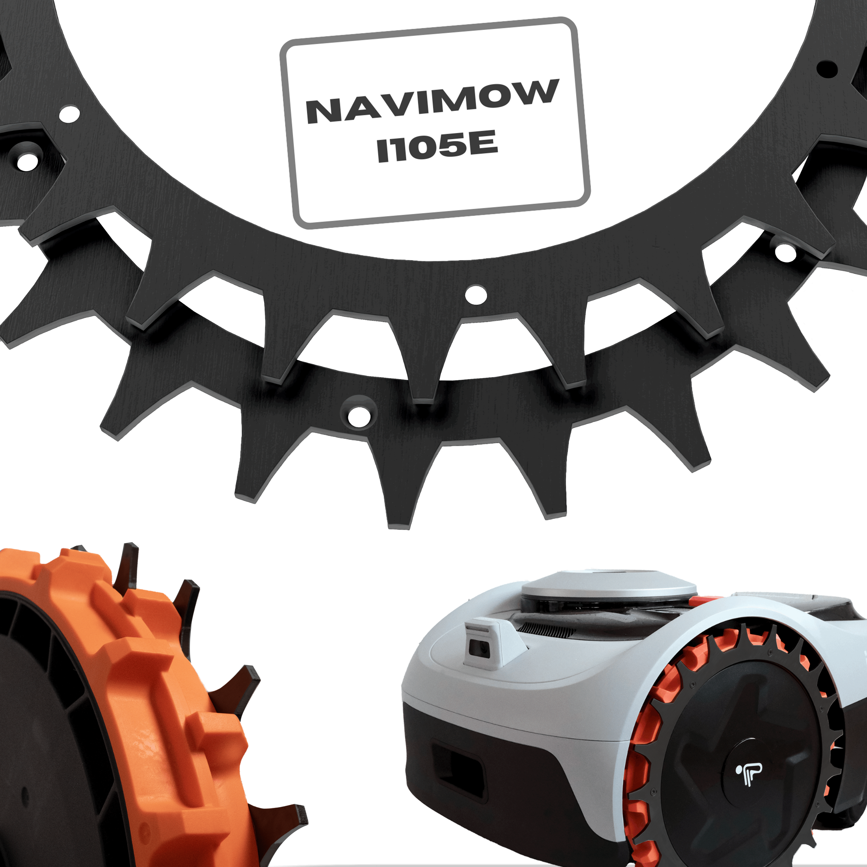 Spikes Navimow i105E - i108 Edelstahl